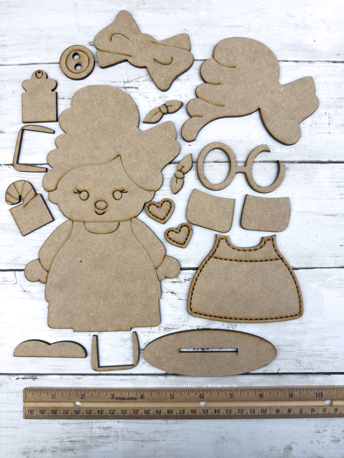 Bundle - Stitched Santa & Mrs Claus DIY Kits