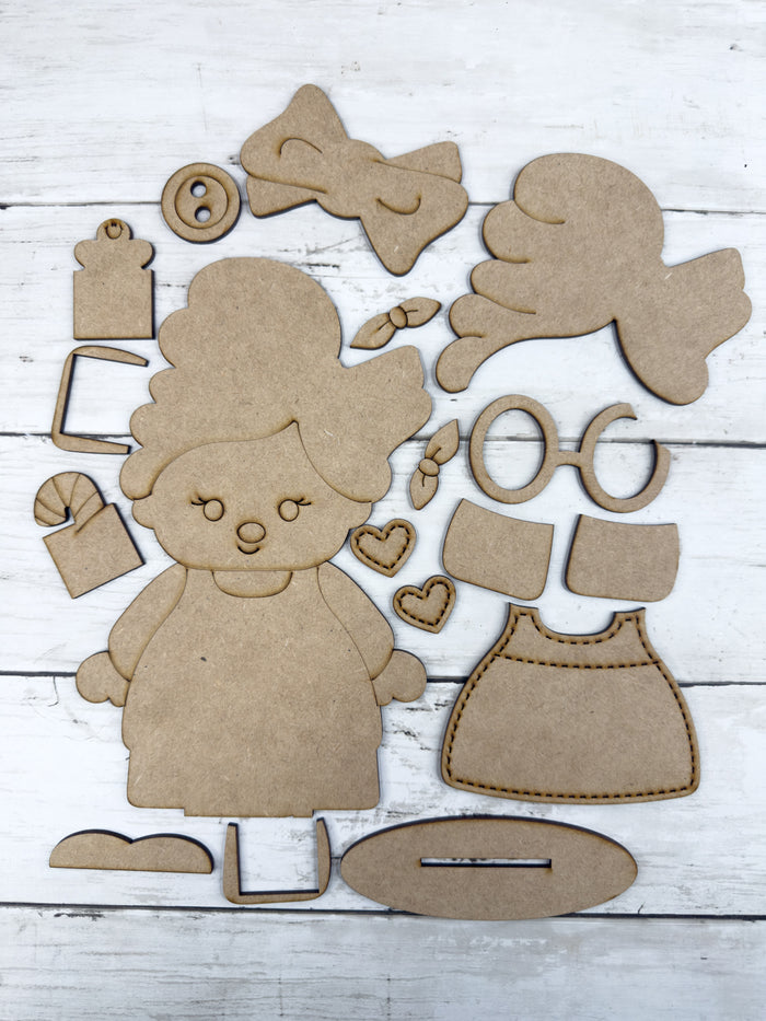 Bundle - Stitched Santa & Mrs Claus DIY Kits