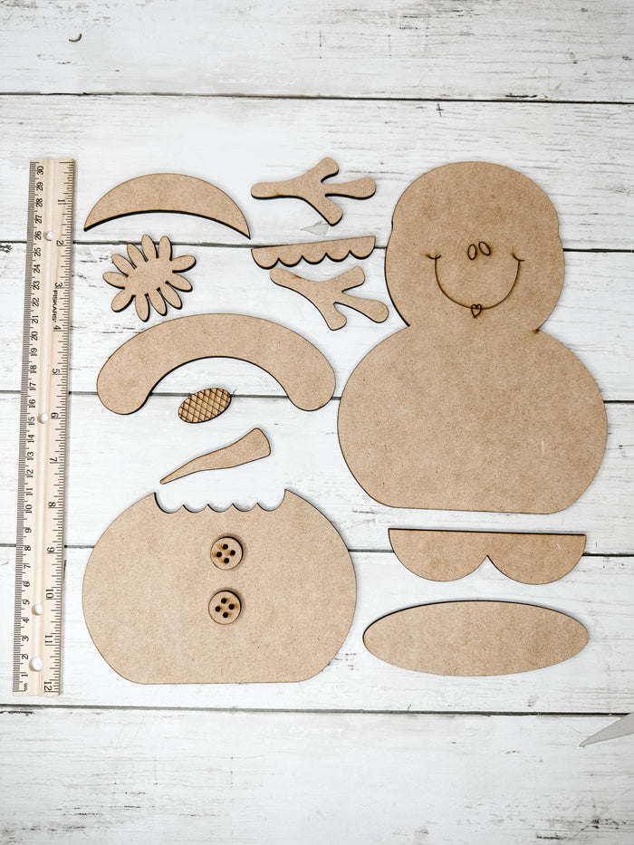 Bundle- Snow Girl and Boy DIY Kit