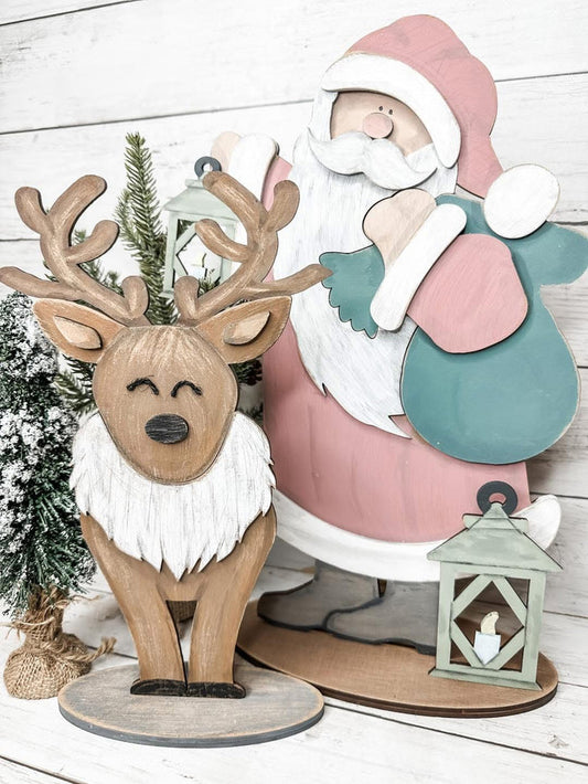 Bundle- Woodland Santa and Deer DIY Kit