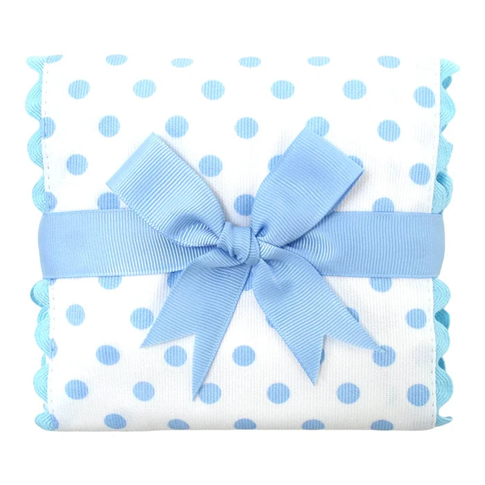 Burp Cloth - Blue Dot