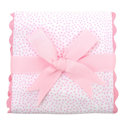 Burp Cloth - Pink Lullaby Fabric