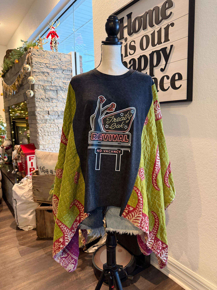 Butterfly Top/Poncho “Treaty Oak Revival