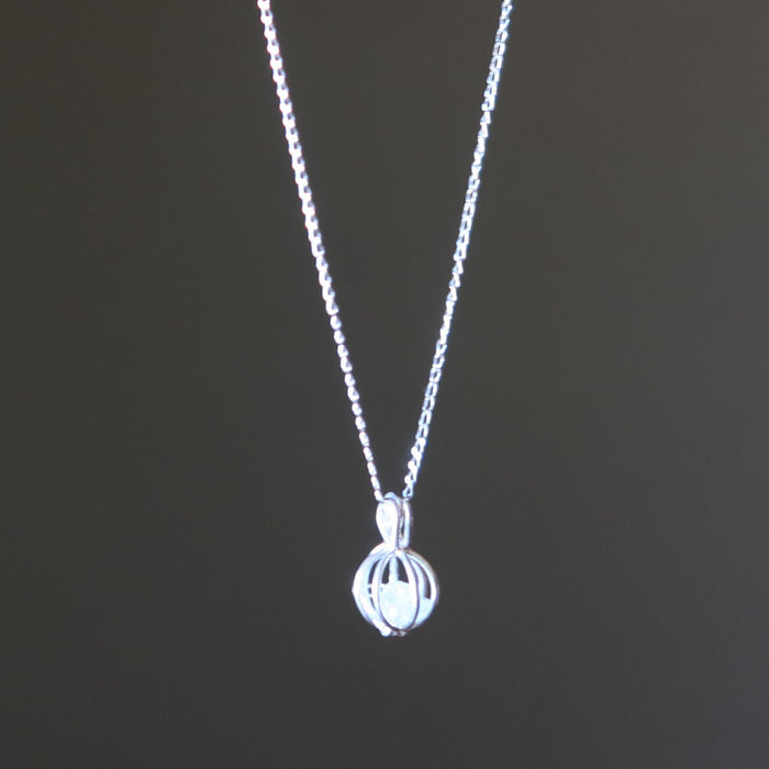 celestite necklace