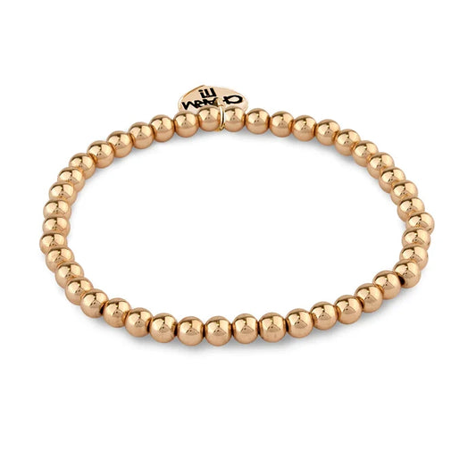 Charm It - Bracelet - Gold Beads