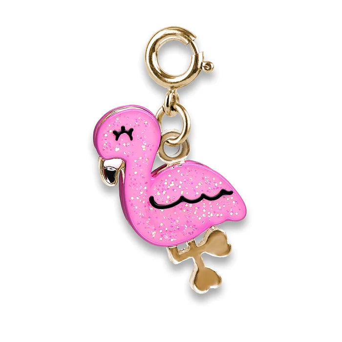 Gold Glitter Flamingo