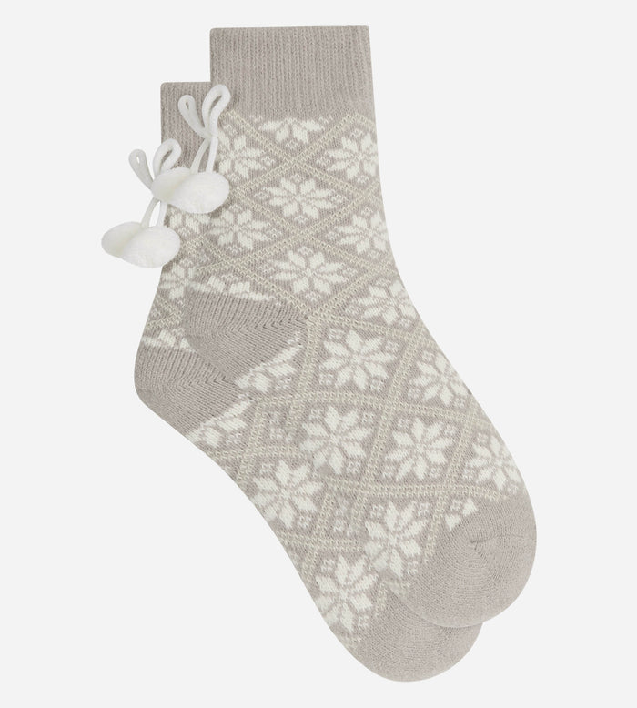 Chaussettes femme gris acier Cocoon