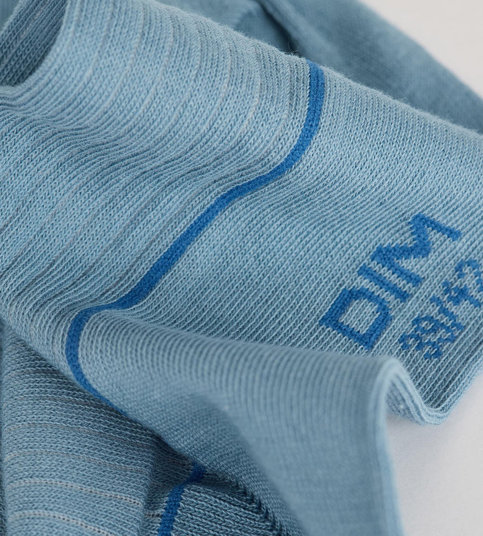 Chaussettes homme coton Bleu Océan La Mode Côtelée