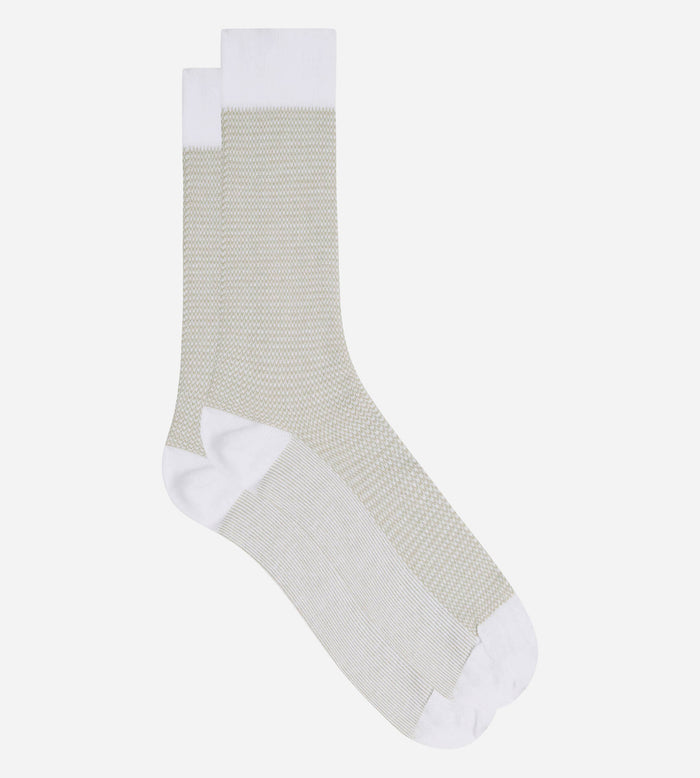 Chaussettes homme coton gris souris La Mode