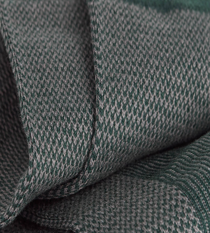 Chaussettes homme coton vert écossais La Mode