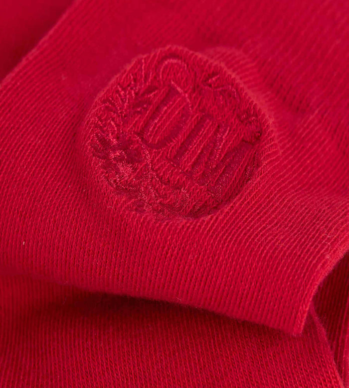 Chaussettes pour homme rouge Coton Fancy