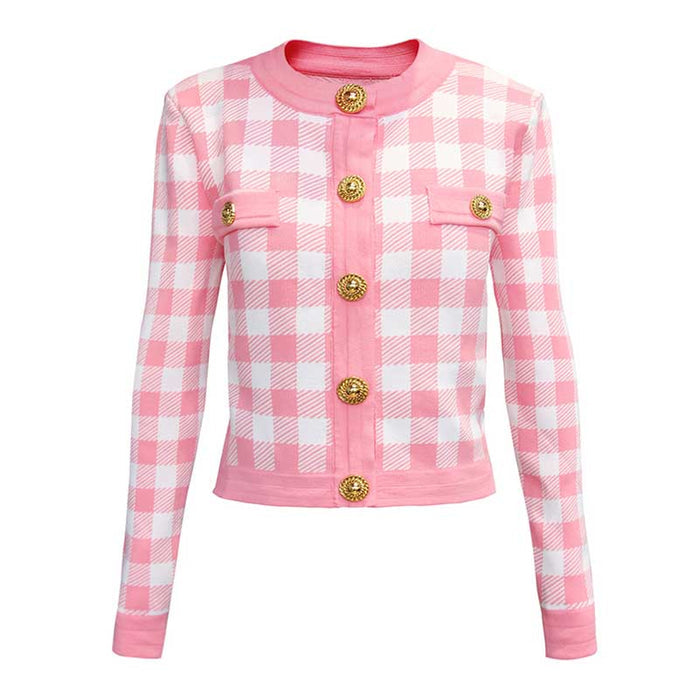 Pink Cardigan / S