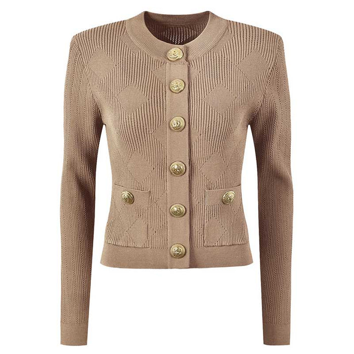 Khaki Cardigan / S
