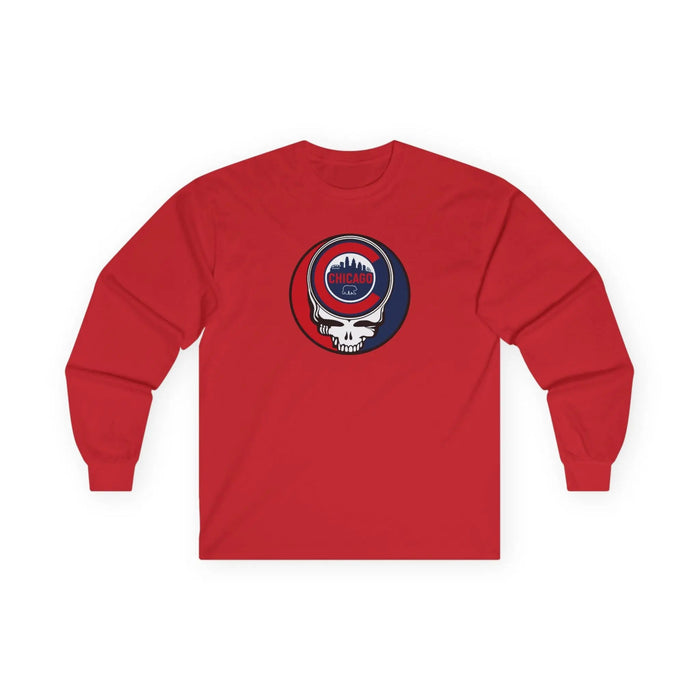 Chicago Cubs Original StealieLong Sleeve T-Shirt