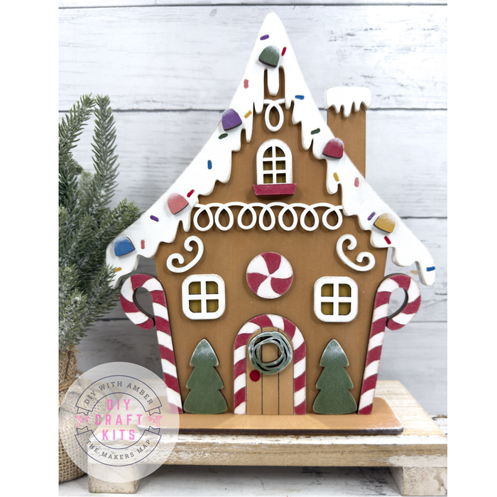 Christmas Gingerbread House DIY Kit