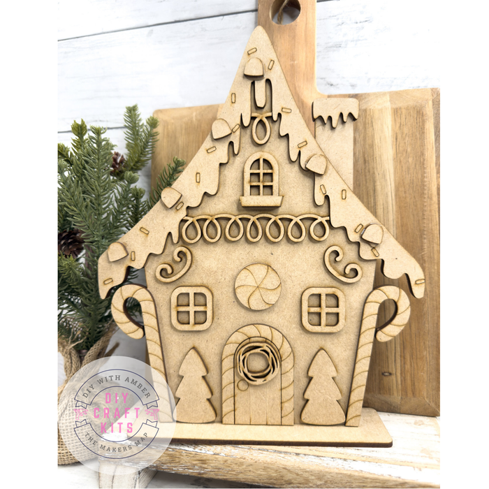 Christmas Gingerbread House DIY Kit