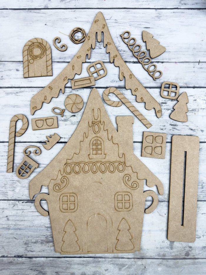 Christmas Gingerbread House DIY Kit