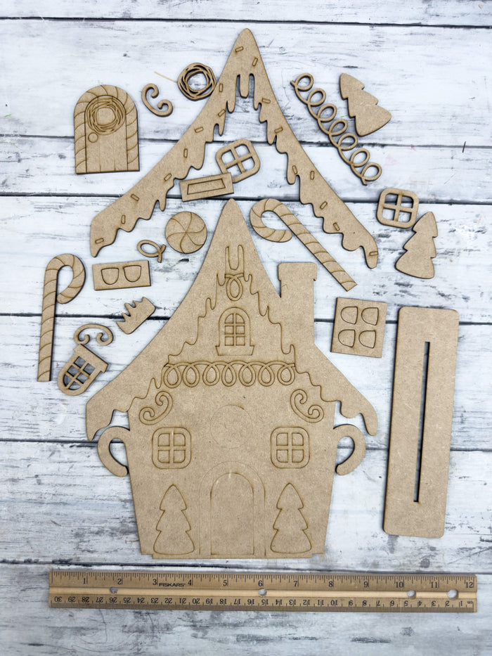 Christmas Gingerbread House DIY Kit