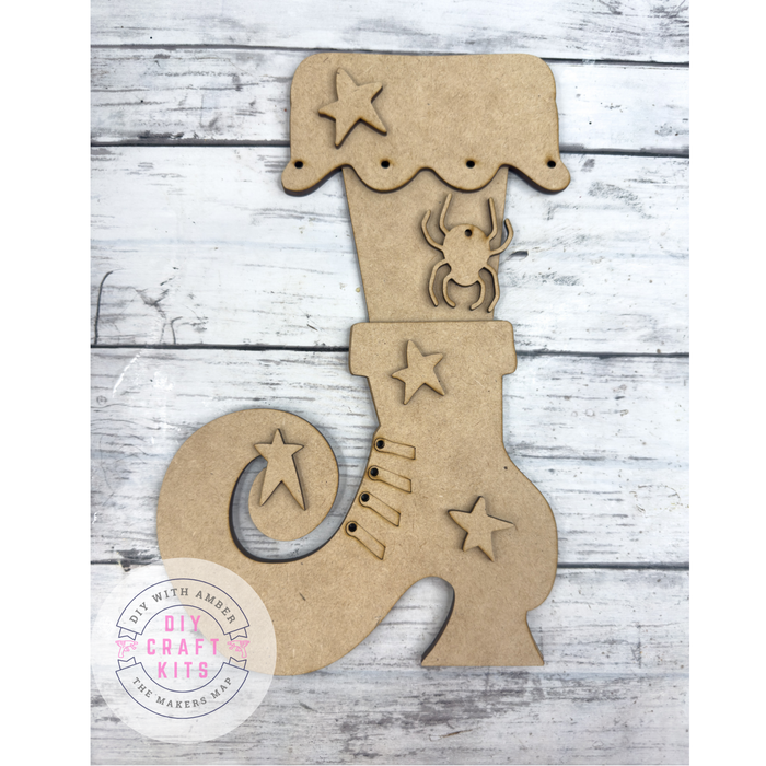 Chunky Witch Boot DIY Kit