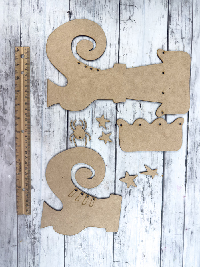Chunky Witch Boot DIY Kit