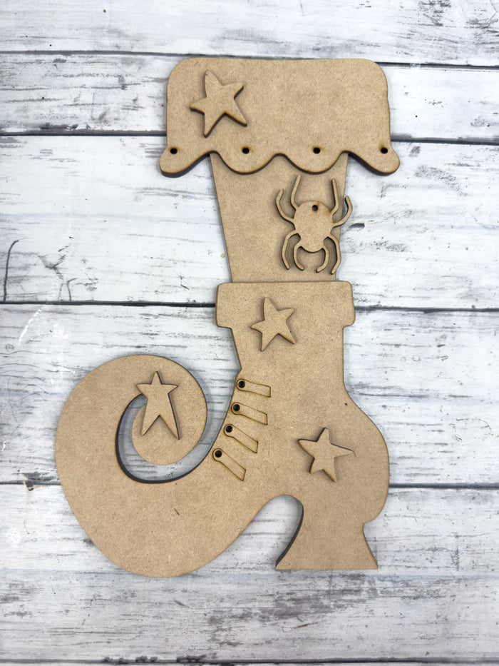 Chunky Witch Boot DIY Kit