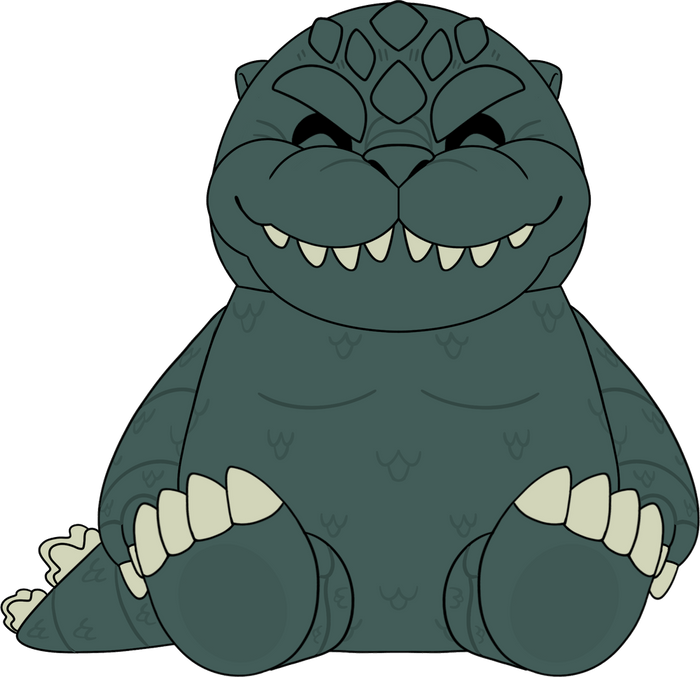 Classic Godzilla Plush (9in)