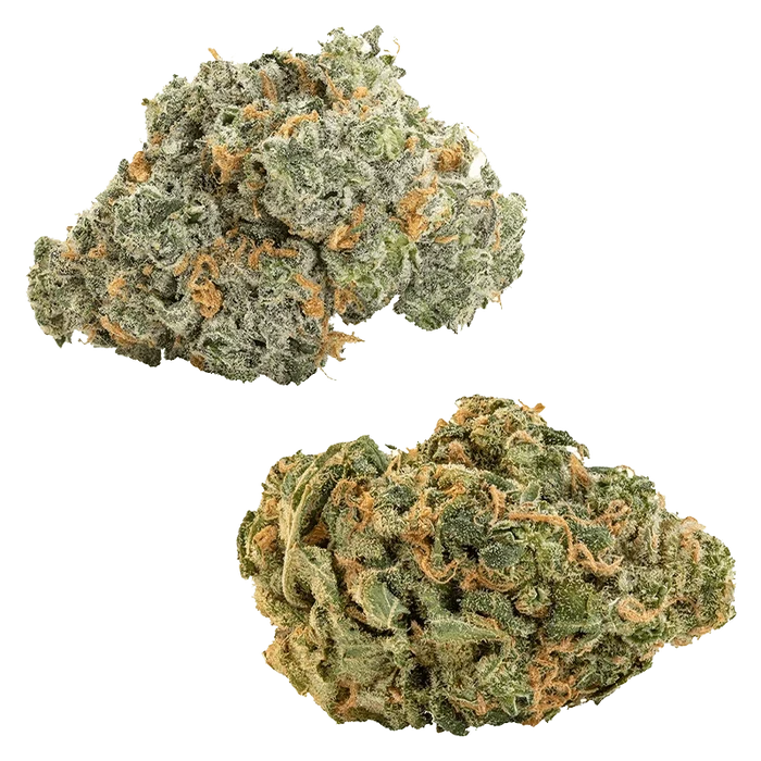 A close-up studio shot of the “Comboz: Ultra Sour + Blueberry Dream” product, featuring a small, colorful item against a plain white background.