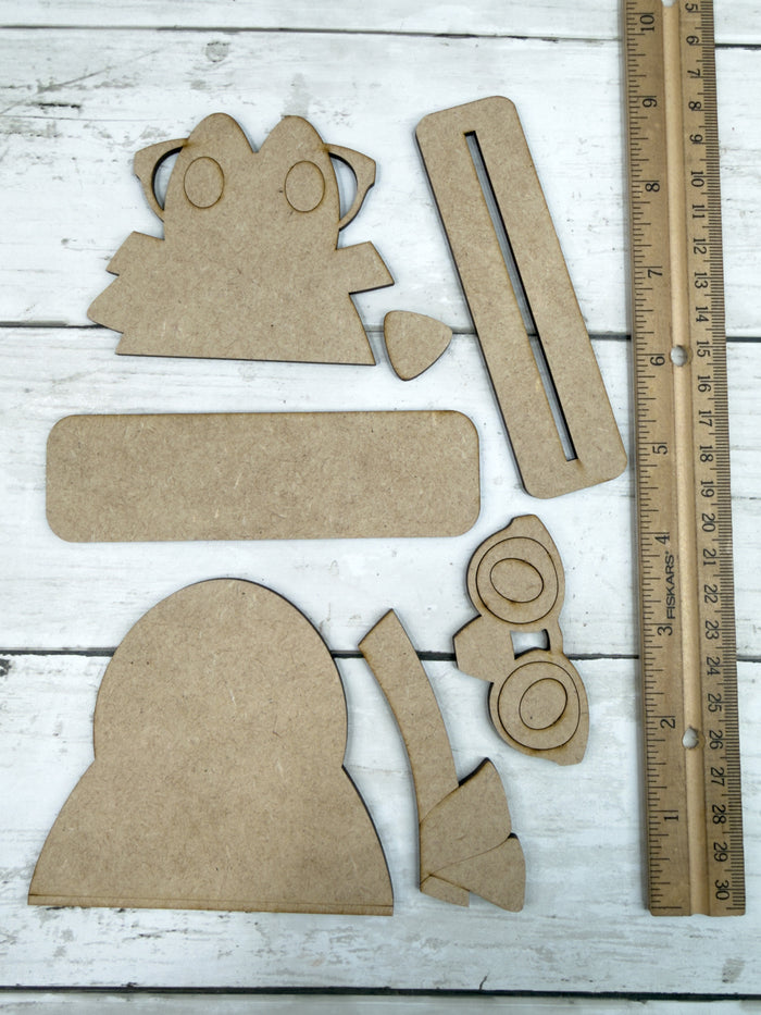 Cool Nerdy Penguin Head Sitter DIY Kit
