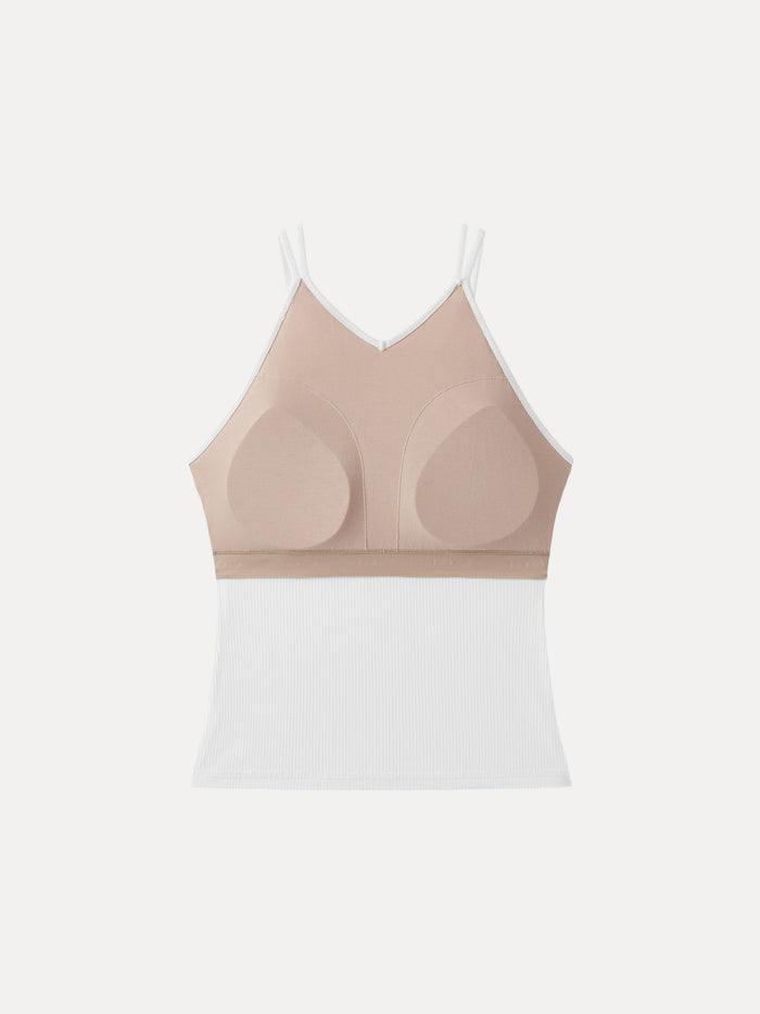 OGLmove CoolTouch V-Neck Spaghetti Bra Tank
