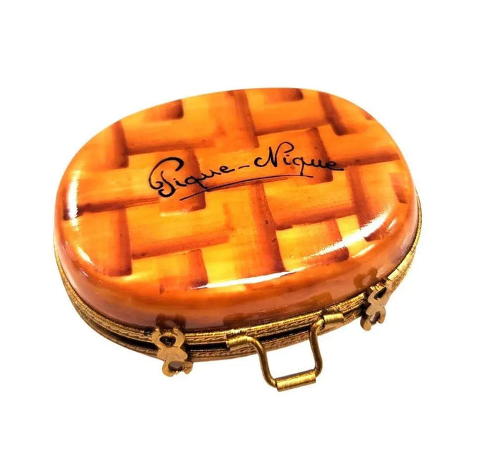 Romantic Picnic Limoges Box Porcelain Limoges Food Beach Love Valentine French Trinket Box