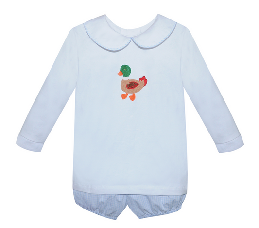 Crochet Diaper Set - Boy Mallard