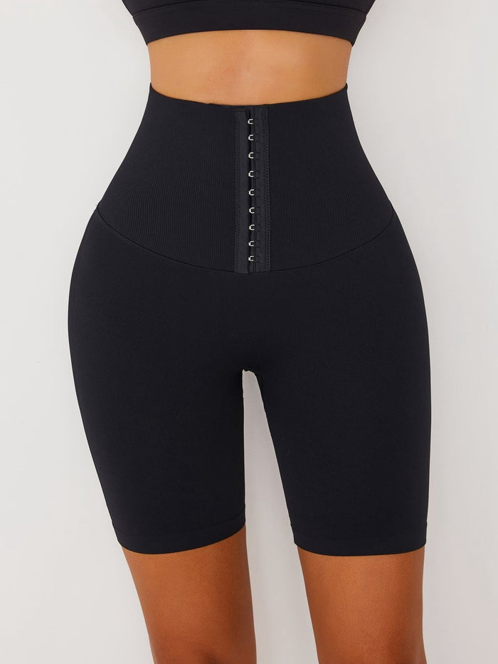 Cross Back Corset Short Tracksuit