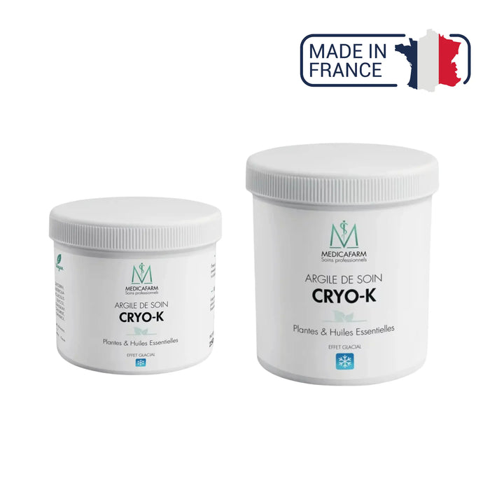 Cryo-Argil treatment clay "icy effect" - 250g or 500g pot - Medicafarm Medicafarm