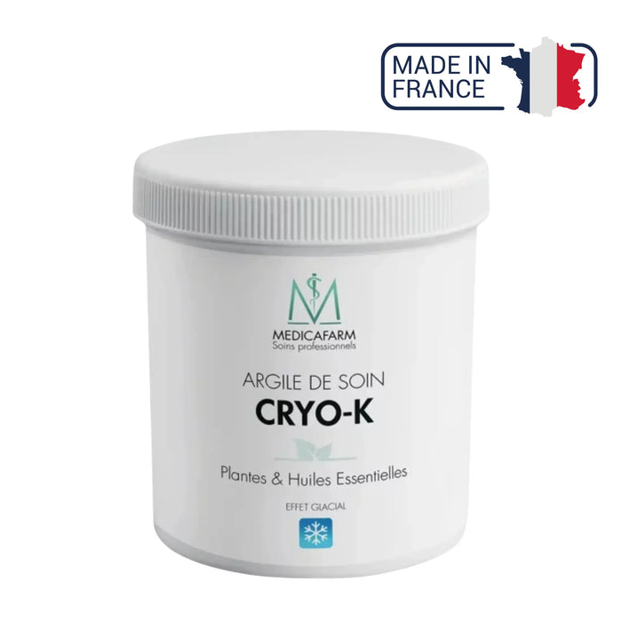 Cryo-Argil treatment clay "icy effect" - 250g or 500g jar - Medicafarm Medicafarm 500-g