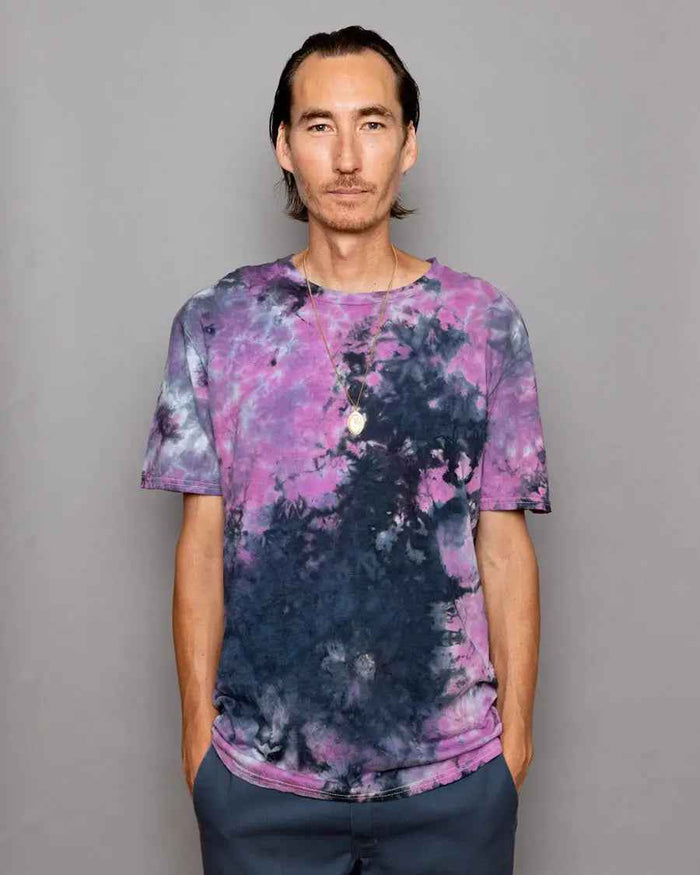 Crystal-Dyed T-Shirt – Oxblood