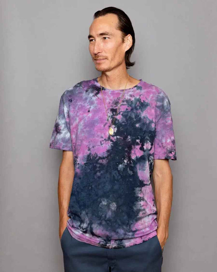 Crystal-Dyed T-Shirt – Oxblood