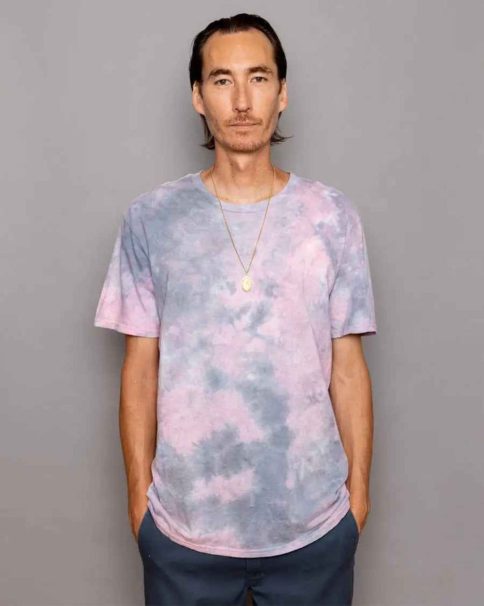 Crystal-Dyed T-Shirt – Pink Elephant
