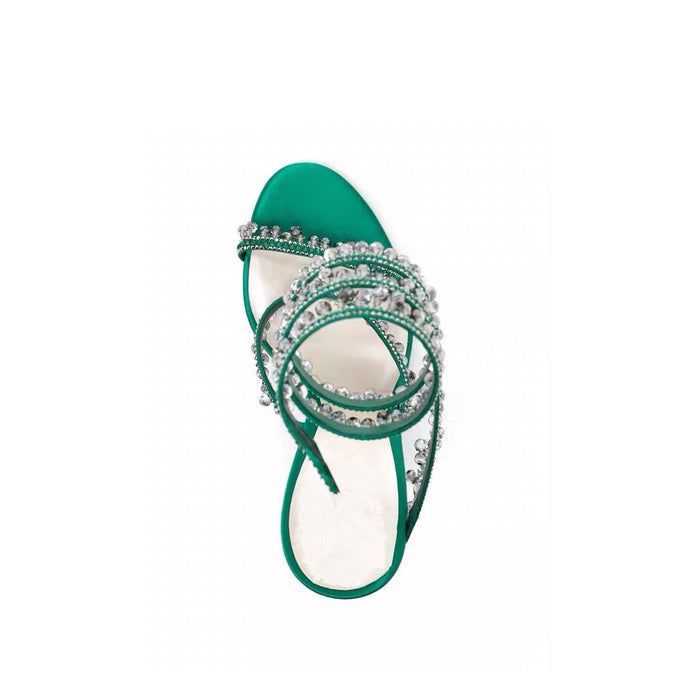 Crystal Wrap Heels – Glamorous Stiletto Sandals