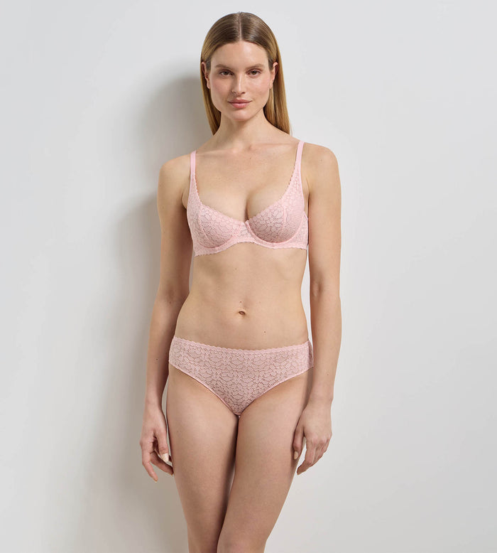 Culotte rose pétale Daily Dentelle