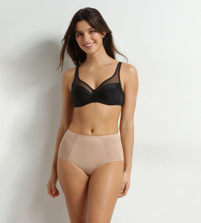 Culotte ventre plat taille haute Nude Dim Silhouette Essentiel