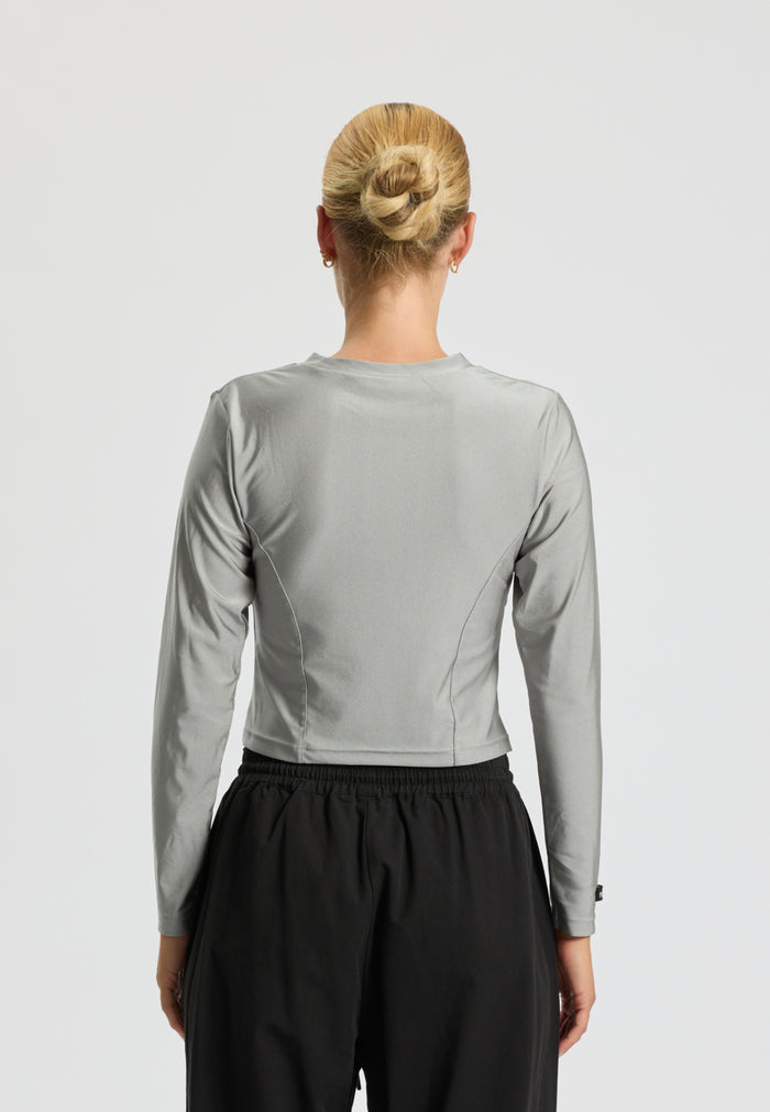 Rethinkit Curved Tee Nice Spark Tee 0119 silver