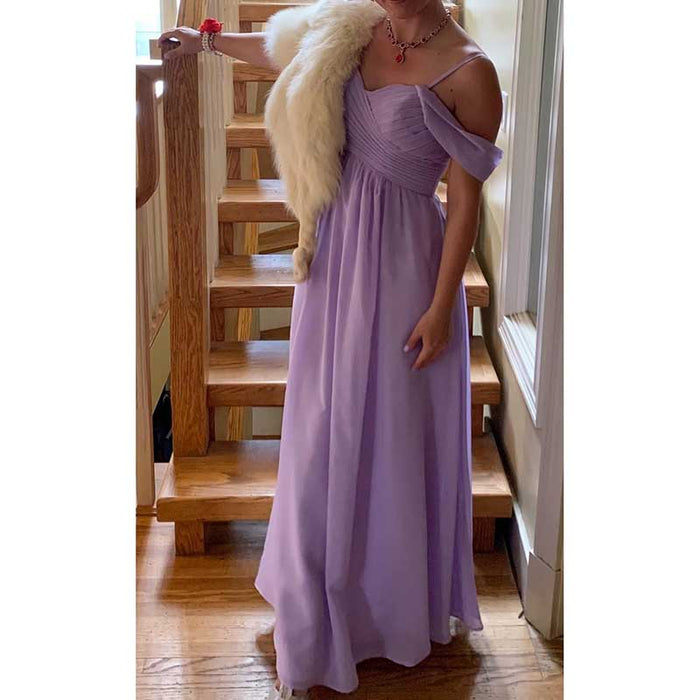 Custom-Made Chiffon Bridesmaid Gowns – Long, Flowy & Perfect for Any Wedding Theme