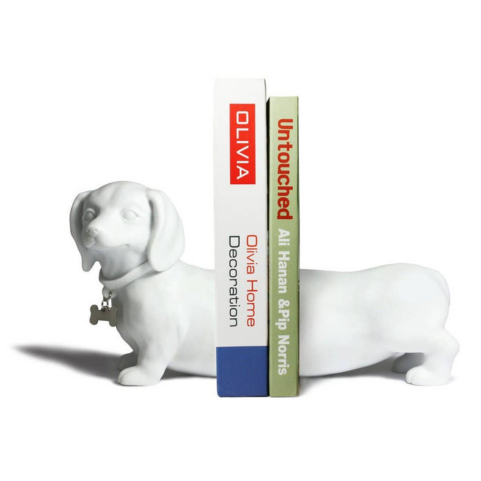 Danya B - Dachshund Dog Bookend Set: Black