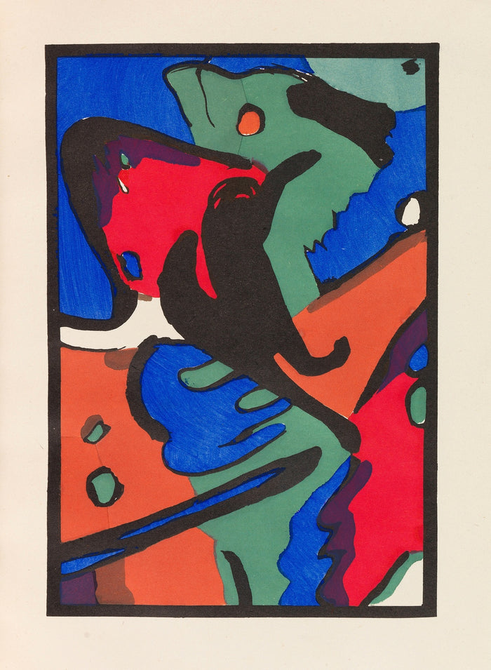Der Blaue Reiter by Wassily Kandinsky, 1912