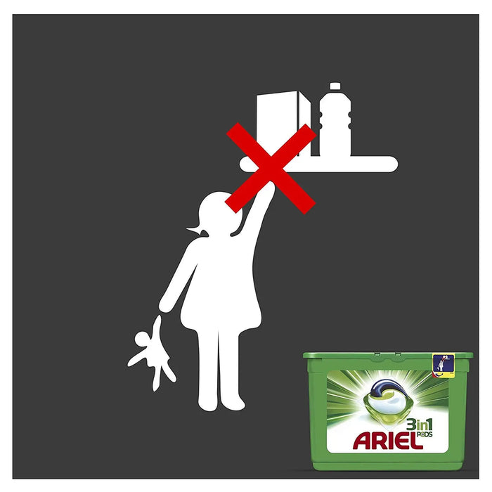 Detergent - Ariel Original - 3 in 1 PODS - 38 washes - My Podologie