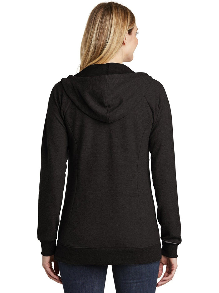 no-logo District Ladies Perfect Tri French Terry Full-Zip Hoodie-Regular-District-Thread Logic