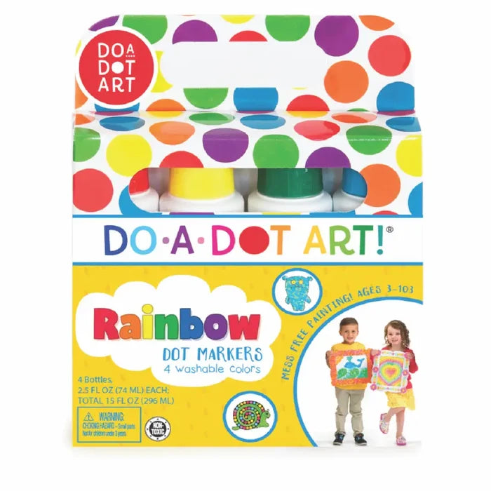 Do-A-Dot Art - 4 Pack Rainbow Markers