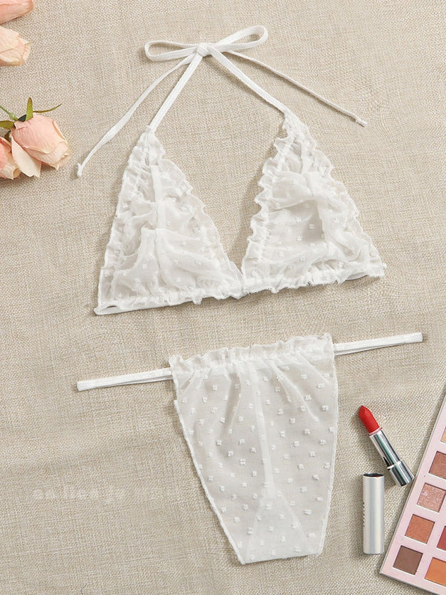 Dots Lace Lingerie