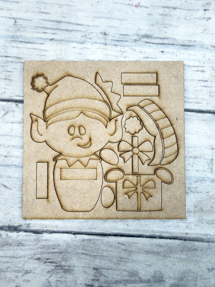Elf Boy and Present Hugger Kit