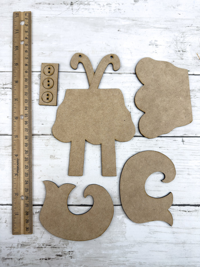 Elf Outfit Ornament DIY Kit